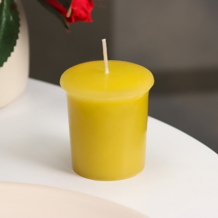 Aromatic candle "Vanilla cupcake", vanilla cake, 5x4.5 cm-2