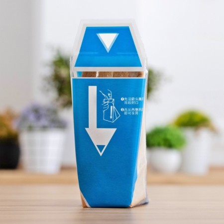 Упаковка для сэндвича, синий, 23,5 х 5,5 см-3