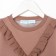 Свитшот для девочки KAFTAN "Basic line" размер 30 (98-104), цвет кофе