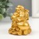 NECKE Polystone Gold "Happy Hothe" 6.5x5.5x7 cm
