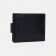 Male purse for magnet, department for bills, for maps, for coins, black color