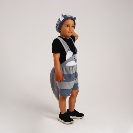 Carnival costume "Striped cat", plush, p. 30, height 110-116 cm-2