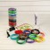 Set in a 3D tube 3D handle with a violet display + plastic PLA 15 colors, 10 meters