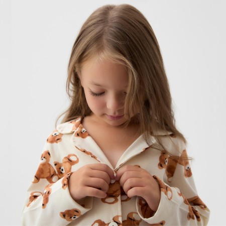 Пижама детская (рубашка и брюки) KAFTAN "Мишка", р.30 (98-104)-2