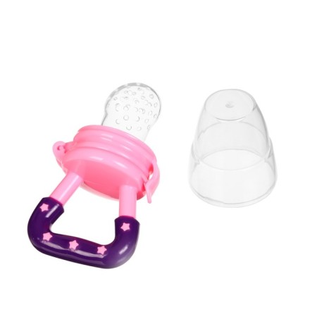 Nibbler with silicone nets, dimensions s, m, l, in case, pink color-7