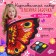 Carnival set "Beautiful butterfly" cape, makeup
