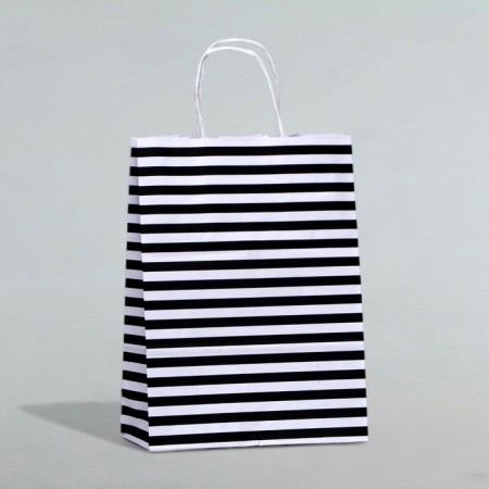 Crafts, white, “stripes”, 24 x 10.5 x 32 cm, 24 x 10.5 x 32 cm