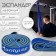 Espander Multifunctional ONLYTOP, 208x3,2x0.45 cm, 15-40 kg, blue/black color