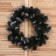 Wreath "Christmas" snow -white (with silver cones) 55 cm