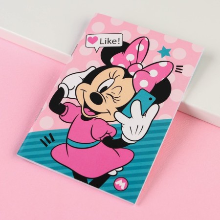 Notepad A6, 32 sheets on the paper clip "Minnie Mouse"-2