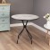 Table Kitchen Rund LDSP 22 mm, 780x780x740, cement