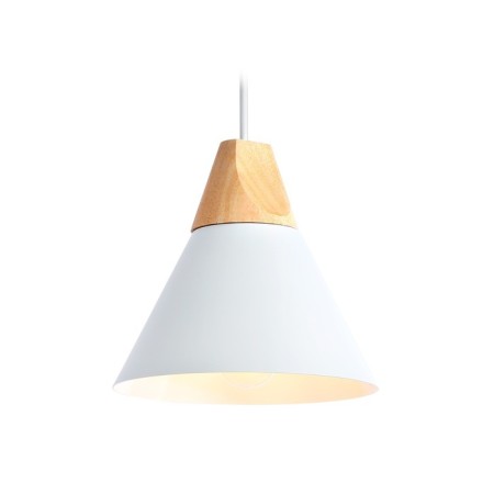 Lighting Lamp in the style of Ambrella Light, TraDitional, TR8195, E27, white, light wood