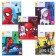 A notebook in a cage 18 sheets, 5 types of mix, cover coated cardboard, spider-man