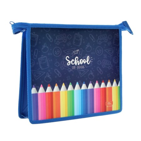 Folder for notebooks A5, 230 x 190 x 50 mm, lightning from above, plastic, calligrata "pencils"-5