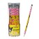 Chernographic pencil HB, Kuromi+Me Melody, three -sided, with an eraser