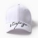 Women's cap Minaku "Vintage", white color, rr 54-56