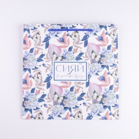 Square gift package, packaging, “shine”, 30 x 30 x 30 cm-4