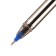 A set of ballpoint pens 12 pieces, 0.7 mm, a transparent needle, writing node, blue ink.