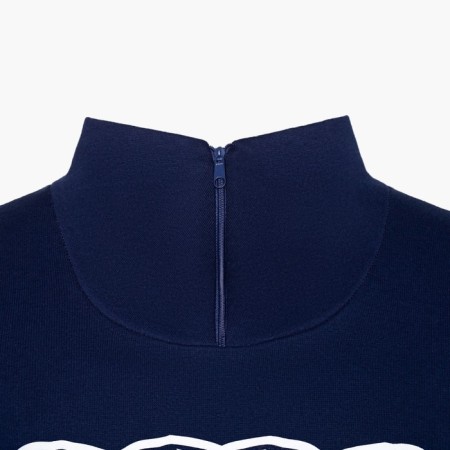 Male thermal underwear (fufaika, pants) print Bear, dark blue color, size 54-7