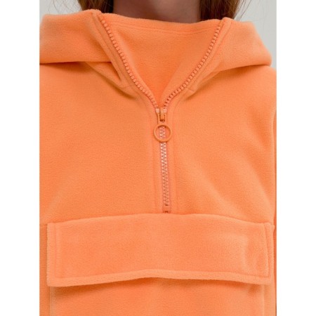 Jacket for girls, height 146 cm, orange color-3