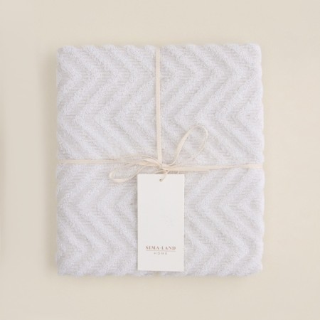 Trure -free towel SL Home: Geometry "Costa" 50x90 cm, 83% cotton, 17% flax, 500 g/m2-7