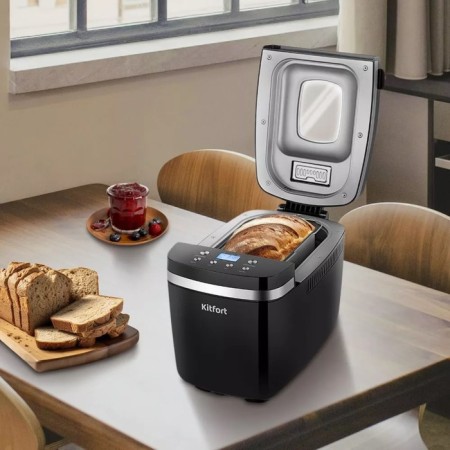 Bakery KitFort KT-314, 850 W, 14 programs, up to 1.35 kg, black-2