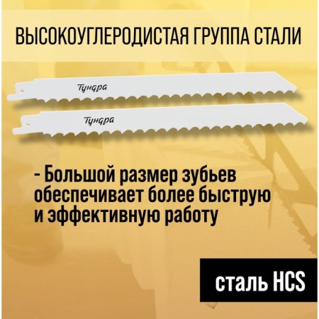 Wood canvases for tundra saber saw, HCS, 200/227 x 8.5 mm, 2 pcs.-2