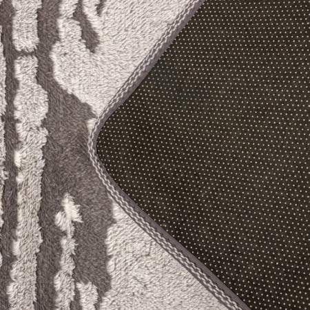 Bathroom mat “Blik”, 50 × 80 cm, gray color-4