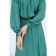 Midi silk dress with skirt, size 44