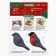 New Year's set for creating a wool’s brooch “New Year! Bullfinch"