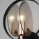 Wall lamp in the style of loft Gallo, 60W, E14, 10x18.5x25.3 cm