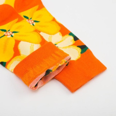 Minaku socks "Flowers", size 36-41 (23-27 cm)-1