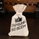 Ships for whiskey in the bag "Best in everything. Crown", natural steat, 6 pcs