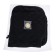 Caps on seats, velor, black, set 3 pcs