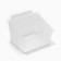 Plastic-container regiment F362, 14.5 × 14 × 11 cm, the color is a transparent matte