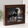 Keyline "Horse and Moon" 26x31 cm Wenge