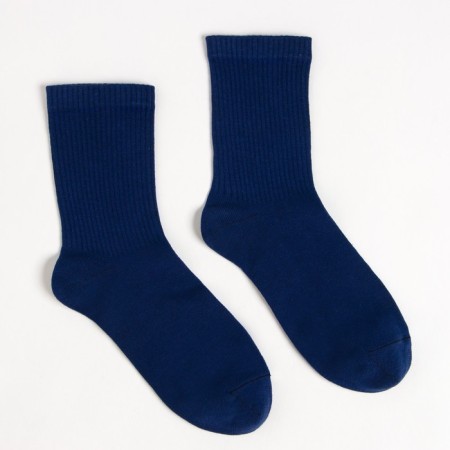 Socks, dark blue color, size 23-25 ​​(37-40)-1