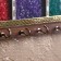 Key "Beauty" wood, metal, textiles, stone, glass, MDF 3x21x12.5 cm