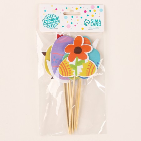 Skewers "Easter", set of 6 pcs.-4