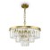 Suspension lamp Maytoni Mod085PL-07BS, 7HE14, 40W, 50x50x115 cm, brass color
