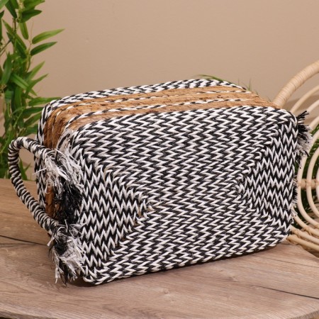 Wicker basket 40x25x30 cm-4