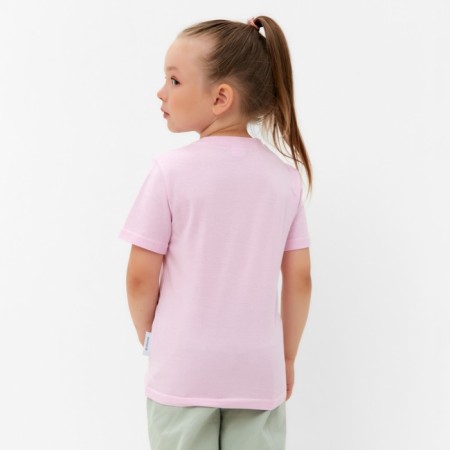 Children's T-shirt Disney "Minnie", height 110-116 (32), pink-3