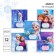 Notebook in a ruler of 12 sheets, 5 types of mix, cover coated cardboard, cold heart