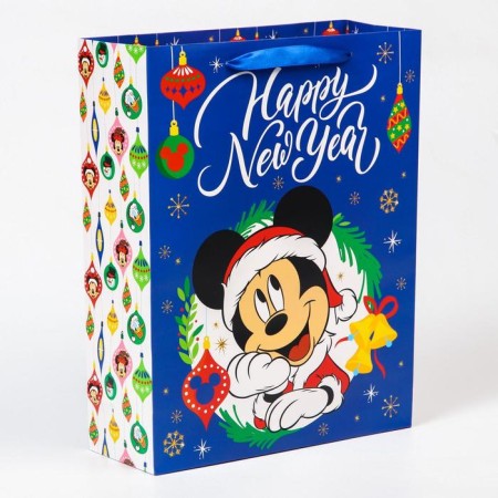 New Year. Gift package, 31x40x11.5 cm, packaging, Mickey Mouse-2
