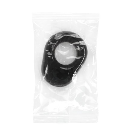 Erection rings of Box B, set 4 pcs, gel silicone, black-2