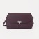 Bag-mixer on the valve, outer pocket, long belt, burgundy color
