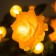 Night Rose 9XLED 4000K Orange 20x20x49cm Risalux