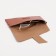 Puffing glasses, brown color
