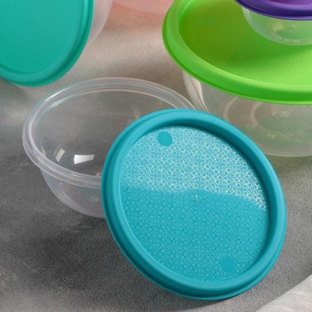 Set of bowls "Rainbow", 7 pcs, color mix-11