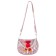 Baby bag on the valve, 6x12x16 cm, adjustable belt, pink